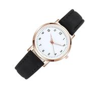 Genérico Luminous Watch For Women- Fashion Women's Wrist Watches | Glow In The Dark Watch For Women, Leather Strap Analog Timepiece For Business, Travel & School, Durable Alloy Case