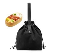 Genérico Lunch Bag, Insulated Food Container, Canvas Tote with Handle, Front Pockets Design, Thermal Interior, Lightweight and Reusable, Easy to Carry, Perfect for Students, Teachers, Kids, Office