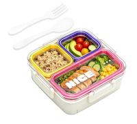 Genérico Lunch Box - 720ml Stainless Steel Divided Food Storage Container