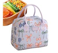 Genérico Lunch Box Bag - Reusable Leakproof Bow Container, Reusable Lunch Bags Box Holder, School Bag | For Kids Adults School Work Travel Camping Fishing Picnic Office Outdoor Hiking Food Snack