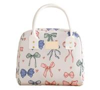 Genérico Lunch Box Bag - Reusable Leakproof Bow Container, Reusable Lunch Bags Box Holder, School Bag | For Kids Adults School Work Travel Camping Fishing Picnic Office Outdoor Hiking Food Snack