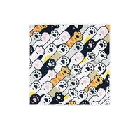 Genérico Lunch Box Wrapping Cloth Aluminum Foil Lining 19.68 Inch Foldable