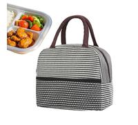 Genérico Lunch Tote - Insulated Lunch Bag, Fashionable Storage with Mesh Pocket, Kids Adults Office, School Camping Outdoor, Picnic Beach Food Snack Drink for Easy Organization Meals