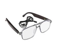 Generico Lunettes AI - Lunettes De bbluestrobosh Intelligentes | Rapide De Type C, Lampe LED Légère Avec Baterías Rechargeable De 2000 MAh Pour La Randonnée Et Le Travail De Nuit Portable,