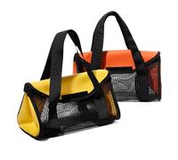 Generico Lure Fishing Bag - With Tackle Boxes to store Crankbait | Soft Bait, Jerkbait, Swimbait, Spinner, Spoon - Pike, Perch, Zander Fishing, Black, Grey, Red, naranja, Consulte la descripción