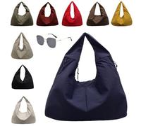 Genérico Lush Bag,Slouchy Tote Bags Men Women Large Shoulder Bags for Travel Commute,Waterproof,Large Capacity (blue)