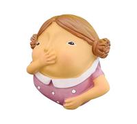 Genérico Lustige Badezimmer-Statue Nase-haltend - Humorvolle Figur Für Bad & WC | Dekorative Skulptur Aus Harz Für & Mädchen, Witzige Badezimmerdeko Gegen Schlechte Gerüche, Handbemalt