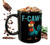 Genérico Lustiger Hahn Kaffee Becher - 355ml Trinkgefäß Keramik Hahn Becher,Milchbecher,Für Tee Kaffee Saft Kaltgetränke Freunde Kollegen Geschenke Frauen Männer Geburtstag Weihnachten Zuhause Bü