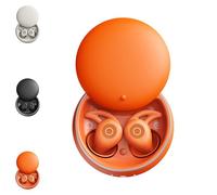 Genérico Luumun Sleep Earbuds for Side Sleepers, Invisible Sleep Headphones, Comfortable Noise Blocking Mini Bluetooth Sleep Headphones Soft Earplugs for Sleeping, Driving, Cycling (Orange)