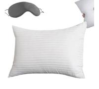 Genérico Luxury Hotel Pillow, Plush Soft Bed Pillow, Fluffy & Shape-Retaining, Breathable Cover, Ideal for Back, Stomach & Side Sleepers, Hotel-Quality & Machine Washable (1pcs, Standard)