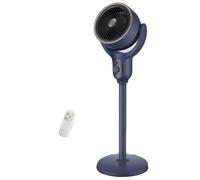 Genérico Luxvalu Fan, Coldblast Adjustable Fan, Portable Rechargeable Usb Table Fans, Air Circulation Fans for home or office (With remote control blue)