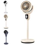 Genérico Luxvalu Fan, Coldblast Adjustable Fan, Portable Rechargeable Usb Table Fans, Air Circulation Fans for home or office (Yellow)