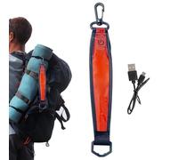 Genérico Luz brillante de mochila brillante, colgantes de mochila reflectantes - luminoso de la cadena clave | Etiqueta de de colgantes para acampar de caminatas