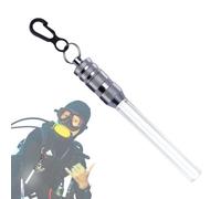 Genérico Luz de Buceo, Linterna de Buceo, Luz subacuática con 2 Modos, Encendido/Intermitente Constante, luz de señal de, luz de LED con Pilas para Pesca submarina