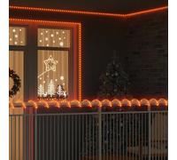 Genérico Luz de Cuerda con 480 LED Cálido 20 m PVC,Casa y jardín,Decoración,Decoraciones Festivas y estacionales,Luces de Navidad-42018936