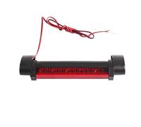 Genérico Luz De Freno Trasera Barra de luz freno roja adicional Auto camión parada trasera estacionamiento señal advertencia lámpara coche tercera Universal 12V 14 Uds