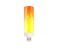 Genérico Luz de llama LED,Ambiente cálido de luz LED con efecto de llama - Luz de decorativa resistente al agua para en casa, jardín, Camping, linterna similar al fuego, efecto de fuego Natural, ambi