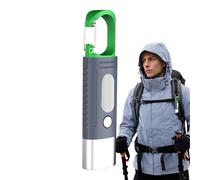 Generico Luz de llavero, linterna LED - Lámpara de 4 modos impermeable ideal senderismo camping jardín bolsa equipo exterior