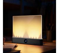 Genérico Luz De Noche Inteligente Para Leer, Luz De Lectura Plana Recargable Lámpara De Lectura LED Con Temporizador, 3 Colores, Cálida Para Niños Y Mujeres, Ajuste De Brillo.