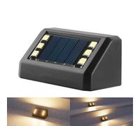 Genérico Luz de paso: escalera solar, guía para exteriores, patio a prueba de lluvia | Red de iluminación ambiental de jardín, conjunto de haz de navegación de nocturno, módulo de orientación