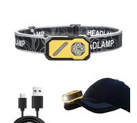 Genérico Luz de Seguridad para Correr: iluminación Inteligente de Carga rápida USB, luz para Correr de Noche, para entusiastas del Corredor, Senderismo, Acampada, Deportes al Aire Libre