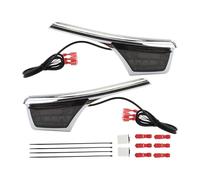 Genérico Luz de señalización de cambio carril Intermitente De Motocicleta Para GoldWing GL1800 2006-2017 Luz Freno Para Uso Diurno(Negro)