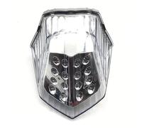 Genérico Luz de señalización de cambio carril Intermitente Trasero Para Motocicleta Para YAMAHA XJ6 Diversion FZ-6R 2009-2020 Resistente Al Agua Para Uso Diurno(CLARO)