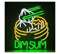 Genérico luz decorativa Dim Sum para letrero de neón LED para luz de neón comercial 38x30,5cm
