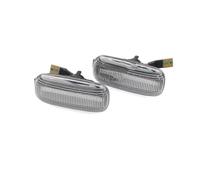 Genérico Luz del espejo de marcha atrás del coche Luz Señal Giro Coche Indicador Lateral Guardabarros Lámpara Indicadora Secuencial Para A4/S4/RS4 B7 2006 2007 2008(Style 2)