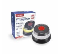 Genérico Luz Emergencia V16 Homologada DGT 3.0 con Geolocalización, Baliza Conectada DGT, Visibilidad 360°, Datos Incluidos Hasta 12/2038 (Negro, 1 Unid)