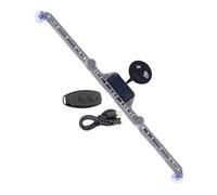 Genérico Luz Estroboscópica para Coche - Triángulo de Advertencia con Base Giratoria | Luz LED,para Camión, SUV, Remolque, Conducción Nocturna en Carretera, Reparaciones en