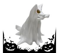Genérico Luz Fantasma | Luz Nocturna Fantasma de Dachshund para Halloween - Nocturna Decoración Misteriosa para Sala Dormitorio Escritorio Chimenea Estantería