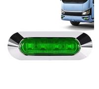 Genérico Luz indicadora lateral del automóvil, Luz lateral del camión - Marcador trasero de 4 LED - Luces de señal de de 12/24 V, marcador LED, lámpara de luz indicadora para barco, vehículo, R