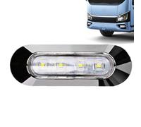 Genérico Luz lateral para camión, Luz de posición lateral para camión,4 luces LED para remolque | Luces de señal de de 12/24 V, marcador LED, lámpara de luz indicadora para barco, vehículo, RV