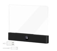 Genérico Luz Lectura | Luz De Lectura Portátil LED Lámpara Nocturna - Panel Plano Claro Cuidado Visual Para Hogar Viaje Oficina Escuela Dormitorio Cama Cumpleaños