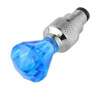 Genérico Luz LED Núcleos Luz LED Azul 7 Piezas para Rueda de Bicicleta Tapones para Neumáticos, Accesorios de Ciclismo, para Coche y Moto, para Noche
