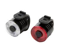 Genérico Luz LED para bicicleta - Luces de bicicleta para montar de noche | LED brillante con múltiples modos, faro de desmontable e impermeable que se adapta a bicicletas, bicicletas plegables y más