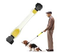 Genérico Luz LED para brazalete - Resplandor en la pulsera oscura - Luces de advertencia Pulseras de luz intermitente Resplandor en la pulsera oscura Pulseras LED Slap para concierto