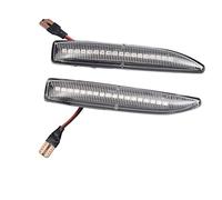 Genérico Luz Marcador Lateral Luz LED De Señal Giro Marcador Lateral Dinámica Para 7 Series E65 E66 E67 E68 2001 2002 2003 2004 2005 2006 2007 2008 indicador espejo lateral(Dynamic Crystal)