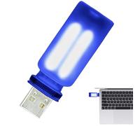 Genérico Luz Nocturna LED con Control Táctil | Lámparas De Iluminación Portátiles Para Interiores | Luz Ambiental con Botella de Vidrio Esmerilado | para Niños, Habitación de Chica, Pasillo, Baño,