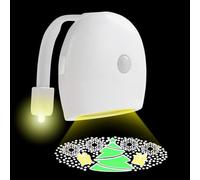 Genérico Luz Nocturna Para Cuarto De Baño Con Sensor De Movimiento - Luz De Baño Recargable Con Cambio De Color | Impermeable Para Noche Camping Oscuras Escaleras Mayores
