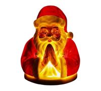 Generico Luz nocturna para Navidad, brillo cálido para las vacaciones de invierno, luz nocturna de escritorio con Papá Noel en oración | para dormitorio dormitorio estante cocina apartamento