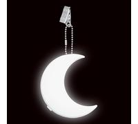 Generico Luz para bolso Lámpara LED recargable con forma de luna | Luz para bolso con sensor táctil para casa, fiesta, discoteca, concierto, cine, veladas, cumpleaños, Navidad