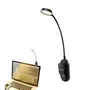 Genérico Luz Para Libros Con Clip - Lámpara Plegable Recargable de 3 Modos | Lámpara Marcador Portátil,Para Hogar Noche Dormitorio Escritorio Cama Estilo De Vida Estudio Viaje