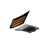 Genérico Luz Señal Giro 2 uds LED espejo lateral dinámico indicador luz intermitente lámpara para Subaru para BRZ 2012-julio de 2020 Indicador Lateral(Smoked Black)