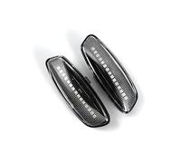 Genérico Luz Señal Giro 2PCS LED Side Marker Lamp Dynamic Turn Signal Blinker Light For Peugeot 308 207 3008 5008 RCZ Intermitentes Led Laterales(BLANCO)