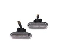 Genérico Luz Señal Giro 2x luces Led dinámicas señal giro indicador lateral para Nissan para Interstar para Primastar Copia Seguridad(BLANCO)