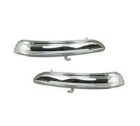 Genérico Luz Señal Giro Indicador espejo puerta delantera izquierda derecha lado conductor transparente O/S para Peugeot 208 2012-2017 1607512680 Copia Seguridad(1pair)