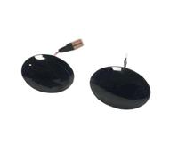 Genérico Luz Señal Giro Para Ford para Mondeo I MK1 GBP BNP 1993 1994 1995 1996 indicador LED dinámico lateral lámpara luz señal giro Intermitente Lateral(Smoked black)
