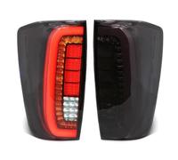 Genérico Luz Trasera Conjunto Luz Trasera LED Para Nissan Para Navara NP300 D23 2015-2022. De Señalización Giro, Freno, Estacionamiento, Conducción(Smoked)